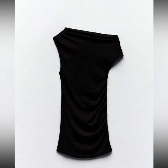 Zara Black Top - Picture 3 of 4